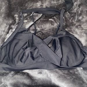 Black athleta bikini top 36 b/c